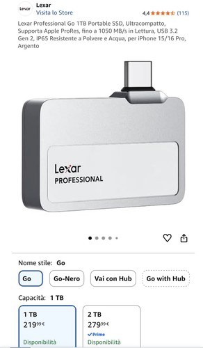 Lexar professional ssd - lexar, go