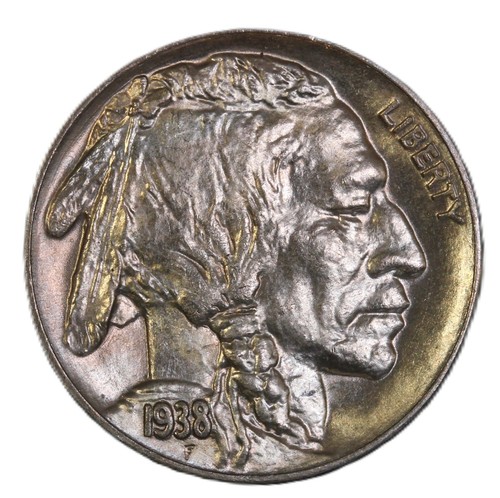 1938 buffalo nickel - 5c,