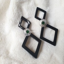 Orecchini in corno di bufalo