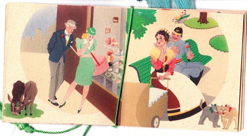 Romoli calendarietto art deco - ,