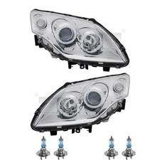 Set Di Fari Cromati Inclusi