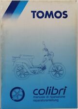 catalogo ricambi tomos manuale riparazione colibrì reparaturanleitung