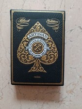 Mazzo Carte da Gioco ARTISAN BLACK EDITION Poker Playing Cards Trucchi di Magia 