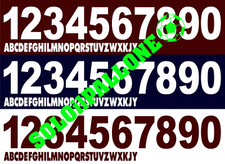 kit nome + numero plastichina