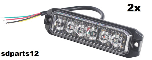 Lampada luce lampeggiante - 2x,