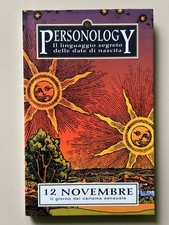 Personology il linguaggio segreto delle date di nascita 12 Novembre Piemme 1998