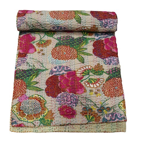 Trapunta kantha cotone - trapunta, in