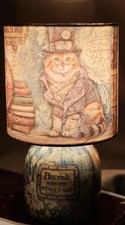 Lampada da tavolo artigianale