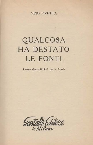 Libri pivetta qualcosa - pivetta,