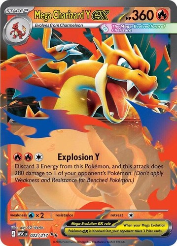 Mega charizard 022 - charizard, ex