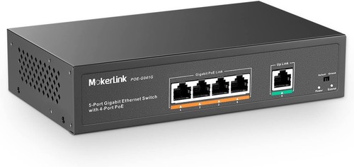Mokerlink switch poe - 5, porte