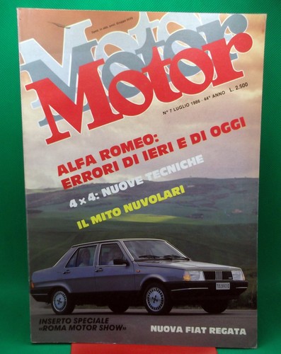 Motor 1986 nuova fiat - n.7,