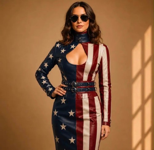 Costume donna bandiera - costume,