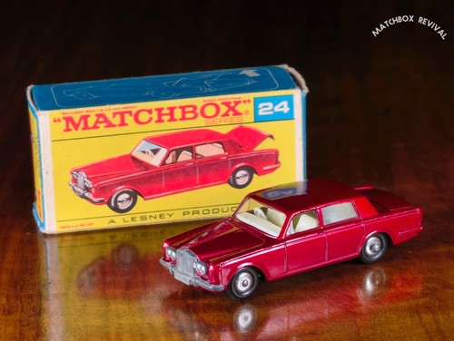 Lesney matchbox 24c rolls - matchbox,