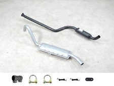 Kit marmitta nuovo per Fiat 124 Coupè 1600 1800 Sport CC1 marmitta centrale silenziatore montato