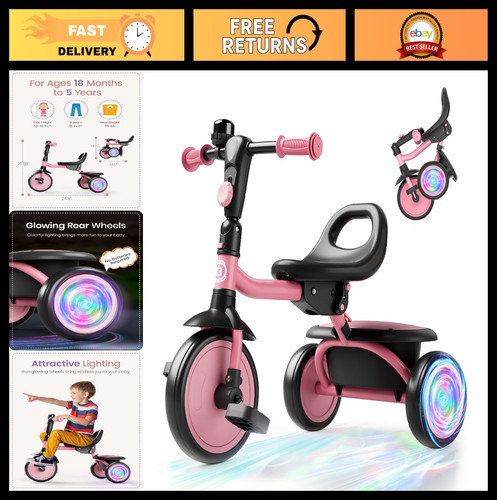 Colorful toddler tricycle with - colorful,
