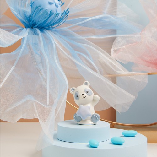 Panda azzurro 2x3 - azzurro, 5,2x3,6x7,5