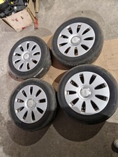 CERCHI IN LEGA AUDI A4 DAL 2004 AL 2007 5 FORI CON GOMME 2018