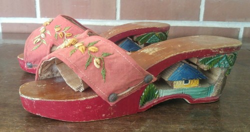 Scarpe bakya zoccoli legno - zoccoli,