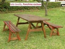 Tavolo giardino legno - tavolo, in