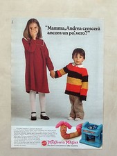 D827- Advertising Pubblicità -1980- MAGLIERIA MAGICA , GIOCHI MATTEL 