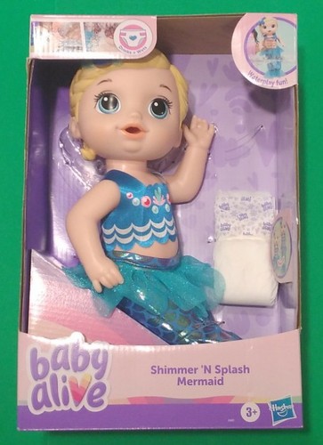 Baby alive shimmer - baby, splash