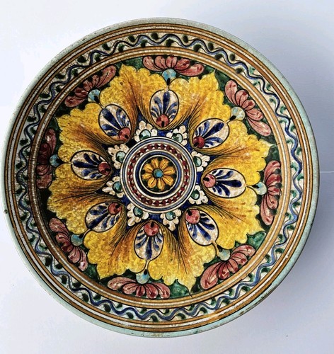 Piatto decorato mano - piatto, a