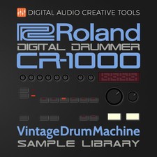 Roland CR-1000 Drum Machine Libreria di campioni (16 campioni) - Accesso immediato
