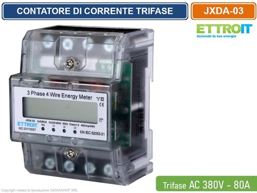 Contatore energia elettrica - contatore,