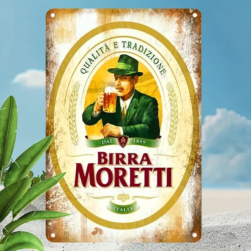 Vintage birra moretti italian - birra,