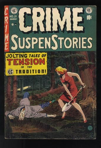 Crime suspenstories vg - suspenstories, #21