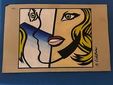 ROY LICHTENSTEIN disegno e