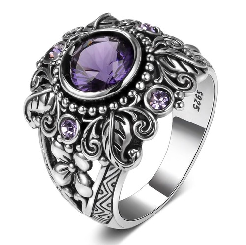 Anello vintage argento - vintage, in