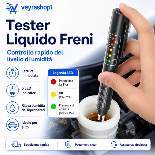 Tester liquido freni penna - tester,