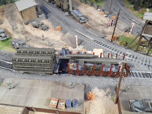 Roco minitank treno razzo - minitank,