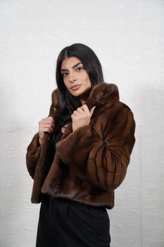 Giacca donna vera pelliccia - , di