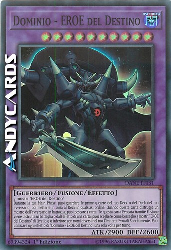 Dominio eroe del destino - -,