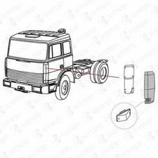 Deviatore aria sinistra Iveco