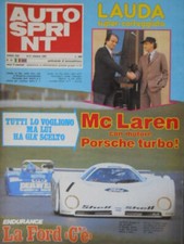 Autosprint 1981 laren - 1981, mc