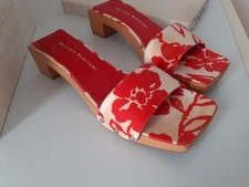 ✅?scarpe Zoccole o sandali hawayane in legno usate una volta