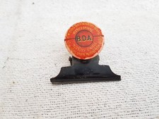 1940s Vintage Bradford Dyers Association Bda Latta Carta Clip Porta England T964
