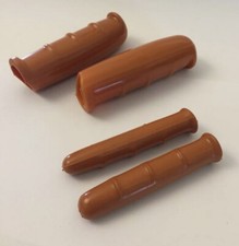 OFFERTA MANOPOLE MARRONE MIELE SCURO BICICLETTA R FRENI A BACCHETTA + MANOPOLINI