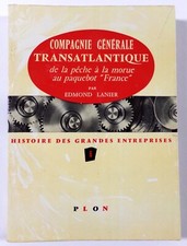 EDMOND LANIER / COMPAGNIE GENERALE TRANSATLANTIQUE / 1962 (PAQUEBOTS) ENVOI