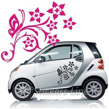 Adesivi fiori per auto - per,