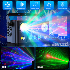 Proiettore laser LED RGB sfera