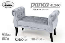 Panca sedia velluto camera - velluto,