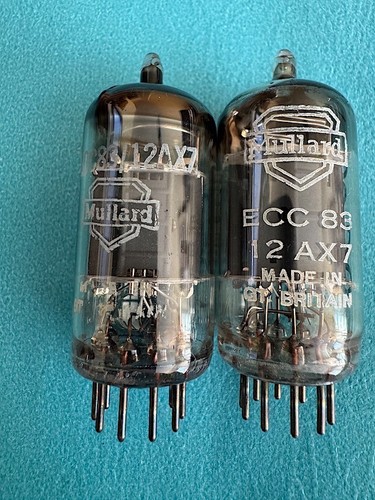 Tubi mullard 12ax7 - tubi,