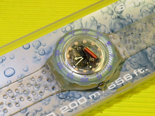 Swatch scuba jelly bubbles - scuba,