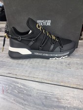 Versace Couture Sneakers Uomo Nero Size Eu41 VJC02