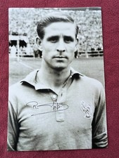 Autografo RAYMOND KOPA (†2017)-Nazionale FRANCIA-WC54/58-firmato Big 12x8"